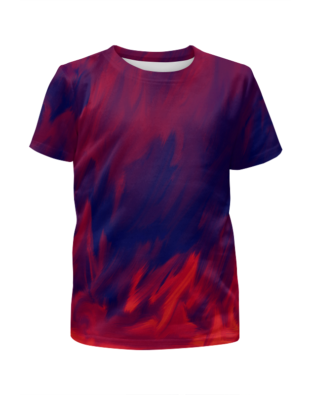 Printio Футболка с полной запечаткой для девочек Живописные краски printio футболка с полной запечаткой мужская живописные краски