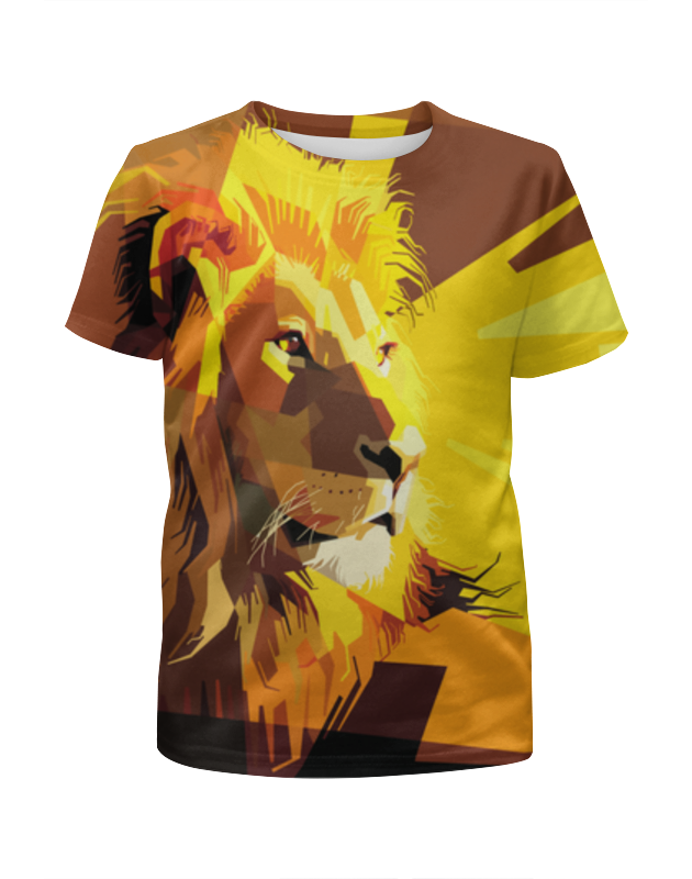 Printio Футболка с полной запечаткой для девочек Царь зверей printio футболка с полной запечаткой для девочек царь зверей