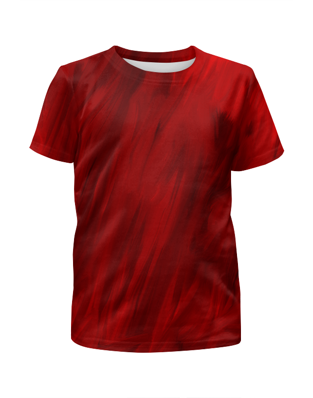 Printio Футболка с полной запечаткой для девочек Красные краски printio футболка с полной запечаткой для девочек сине красные краски