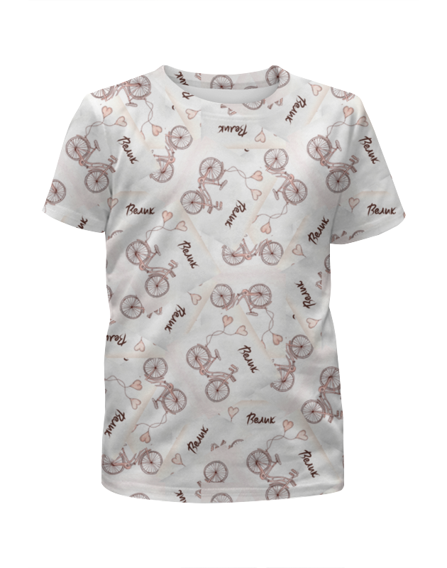 Printio Футболка с полной запечаткой для девочек велик printio футболка с полной запечаткой женская мишки паттерн