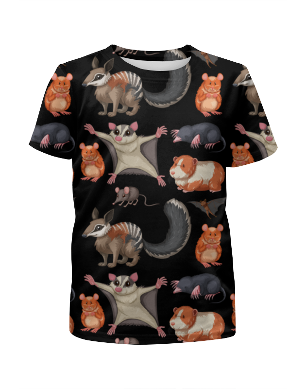 Printio Футболка с полной запечаткой для девочек Дикие животные printio футболка с полной запечаткой мужская дикие животные