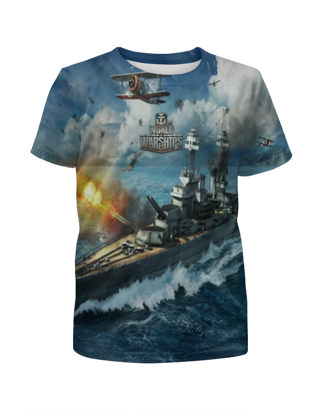 Printio Футболка с полной запечаткой для девочек World of warships printio футболка с полной запечаткой для мальчиков world of warships