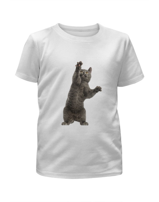 Printio Футболка с полной запечаткой для девочек Котик printio футболка с полной запечаткой для девочек счастливый котик