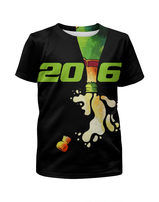 Printio Футболка с полной запечаткой для девочек Новый год 2016! printio футболка с полной запечаткой для девочек 2016 год обезьяны