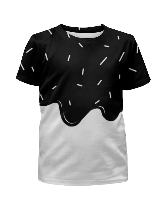 Printio Футболка с полной запечаткой для девочек Глазурька printio футболка с полной запечаткой для девочек чёрно белая клетка