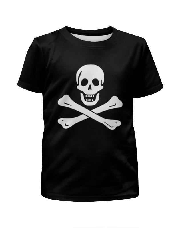 Printio Футболка с полной запечаткой для девочек весёлый роджер - jolly roger printio футболка с полной запечаткой для девочек пиратский корабль