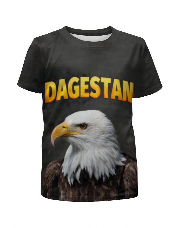 Printio Футболка с полной запечаткой для девочек Дагестан printio футболка с полной запечаткой мужская футболка орел дагестан