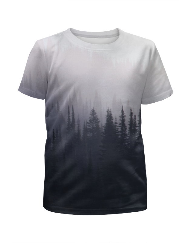 Printio Футболка с полной запечаткой для девочек Туман в лесу printio футболка с полной запечаткой для девочек туман в лесу