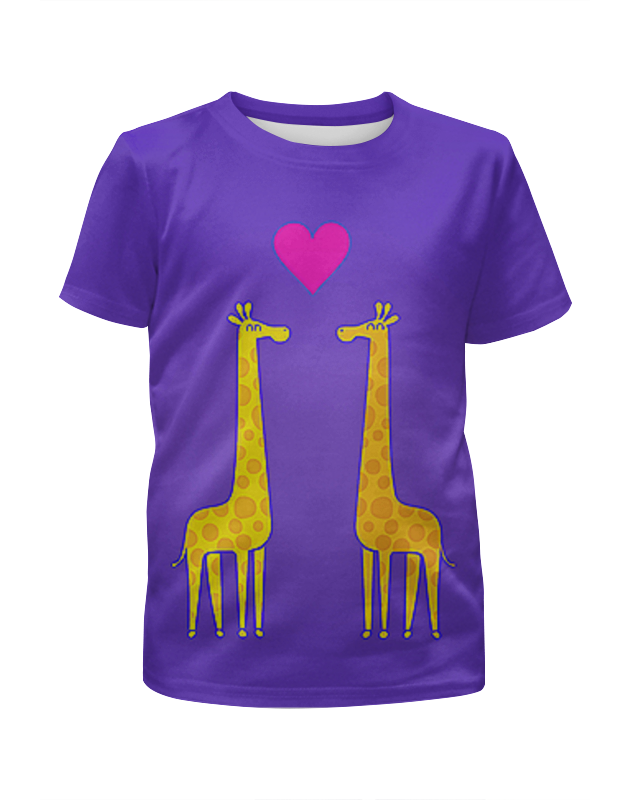 Printio Футболка с полной запечаткой для девочек Жирафы printio футболка с полной запечаткой для девочек жирафы