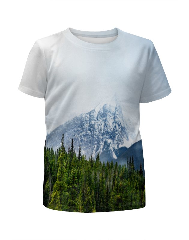 Printio Футболка с полной запечаткой для девочек Ледяная гора printio футболка с полной запечаткой для девочек ледяная гора