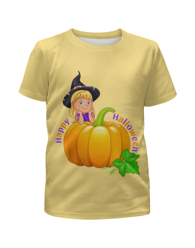 Printio Футболка с полной запечаткой для девочек Хэллоуин printio футболка с полной запечаткой для девочек веселые ведьмы