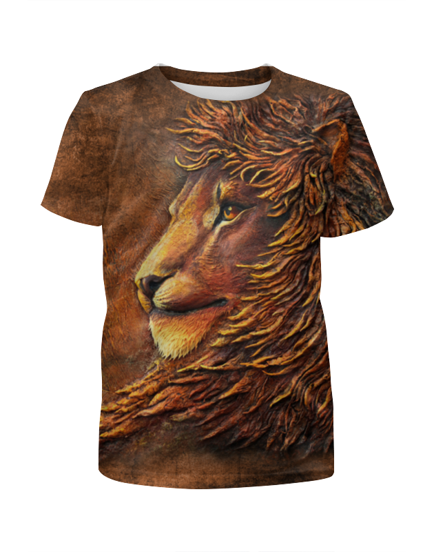 Printio Футболка с полной запечаткой для девочек Лев аслан printio футболка с полной запечаткой для девочек лев