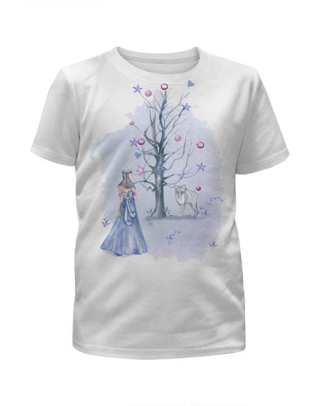 Printio Футболка с полной запечаткой для девочек Волшебный лес printio футболка с полной запечаткой для девочек новогодний лес