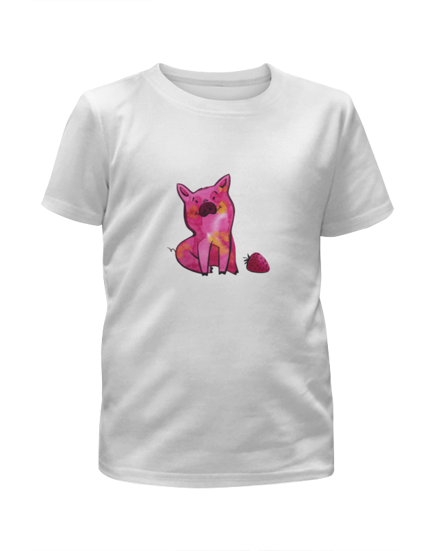 printio футболка с полной запечаткой для девочек свинка розита из зверопой Printio Футболка с полной запечаткой для девочек Свинка