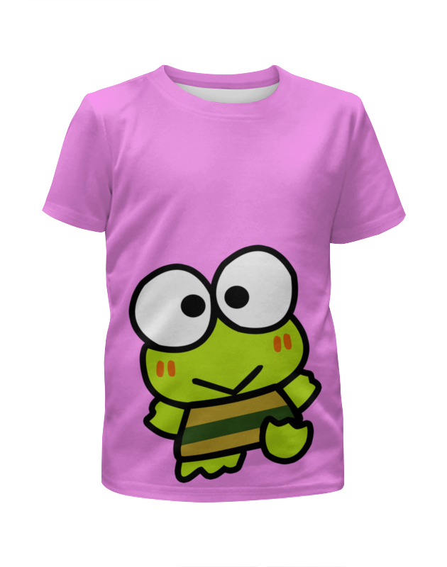 Printio Футболка с полной запечаткой для девочек Frogs printio футболка с полной запечаткой для девочек забавный динозаврик