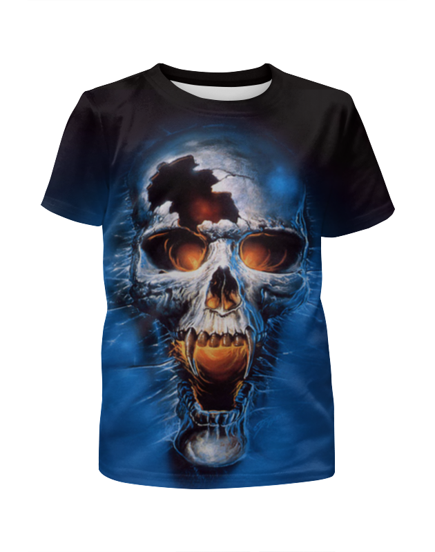 Printio Футболка с полной запечаткой для девочек Death (смерть) printio футболка с полной запечаткой для девочек death metal смерть