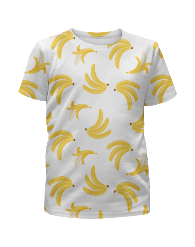 Printio Футболка с полной запечаткой для девочек Вкусные бананы printio футболка с полной запечаткой для девочек бананы и фламинго