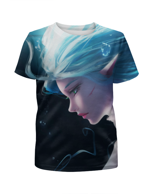Printio Футболка с полной запечаткой для девочек Девушка printio футболка с полной запечаткой для девочек инопланетная девушка