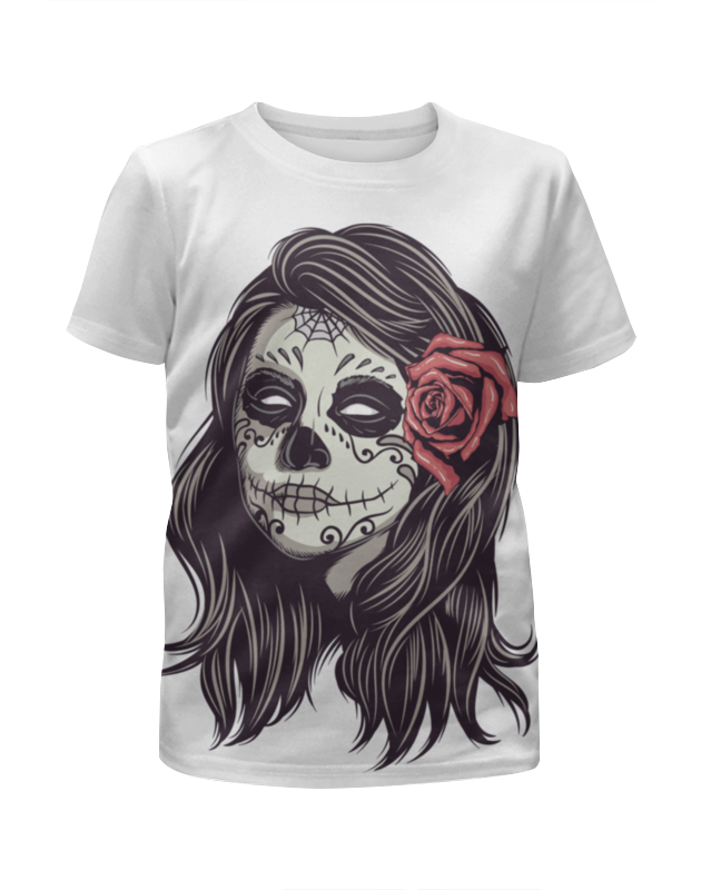 Printio Футболка с полной запечаткой для девочек Зомби хеллоуина printio футболка с полной запечаткой для девочек ночь хеллоуина