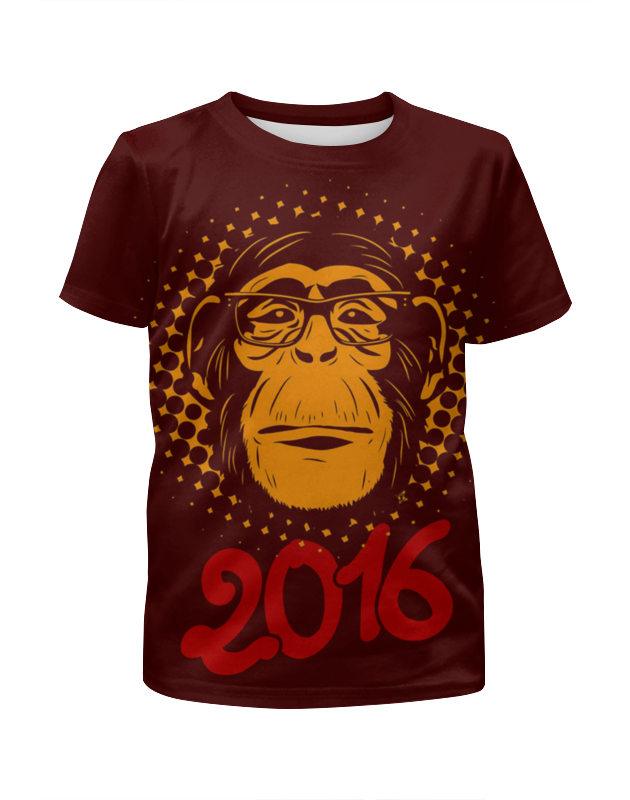 Printio Футболка с полной запечаткой для девочек Год обезьяны printio футболка с полной запечаткой для девочек 2016 год обезьяны