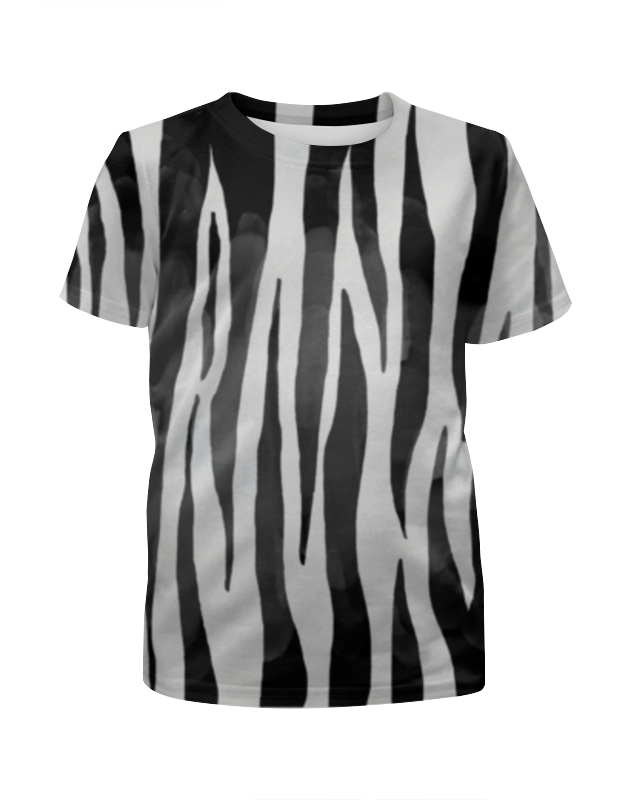 Printio Футболка с полной запечаткой для девочек Раскрас зебры printio футболка с полной запечаткой мужская раскрас зебры
