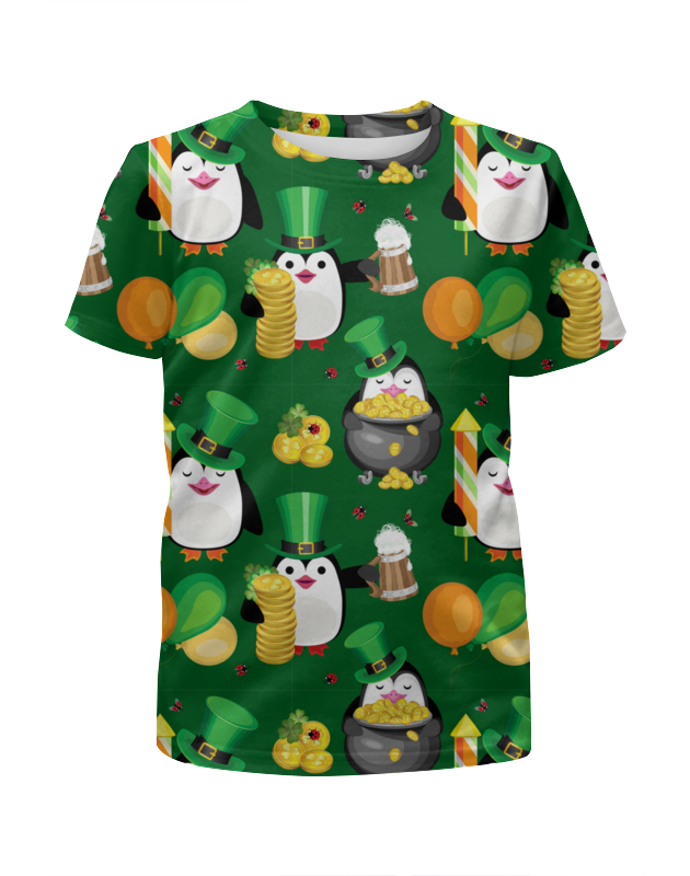 Printio Футболка с полной запечаткой для девочек Веселые пингвины printio футболка с полной запечаткой для мальчиков веселые пингвины