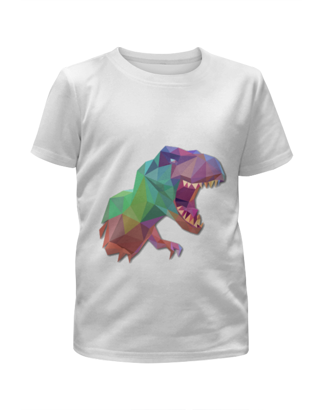 Printio Футболка с полной запечаткой для девочек Динозавр printio футболка с полной запечаткой для девочек узор треугольников