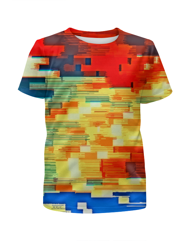 Printio Футболка с полной запечаткой для девочек Pixel color printio футболка с полной запечаткой для девочек pixel