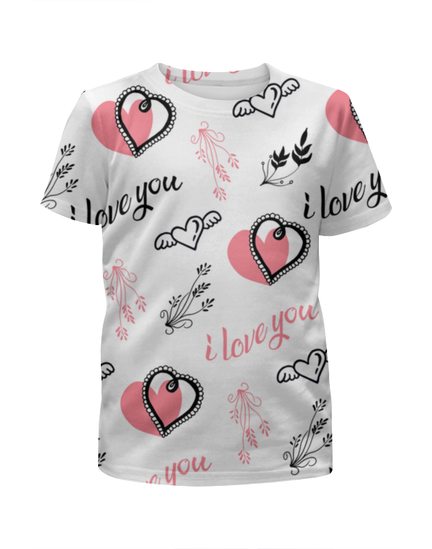 Printio Футболка с полной запечаткой для девочек Любовь printio футболка с полной запечаткой для девочек любовь и нежность