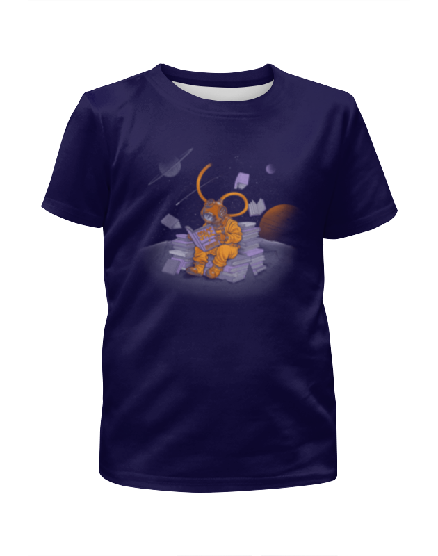 Printio Футболка с полной запечаткой для девочек Космические приключения printio футболка с полной запечаткой для девочек волк в космосе