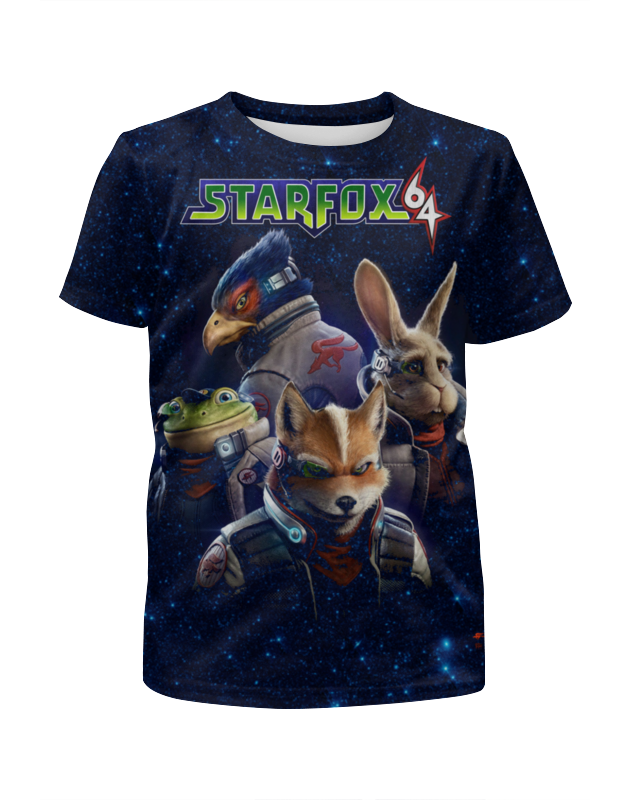 Printio Футболка с полной запечаткой для девочек Star fox printio футболка с полной запечаткой для девочек star fox