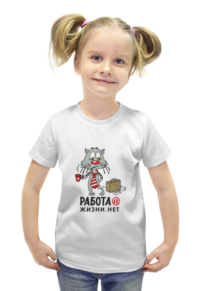 Заказать детскую футболку в Москве. Футболка с полной запечаткой для девочек Работа от THE_NISE  - готовые дизайны и нанесение принтов.