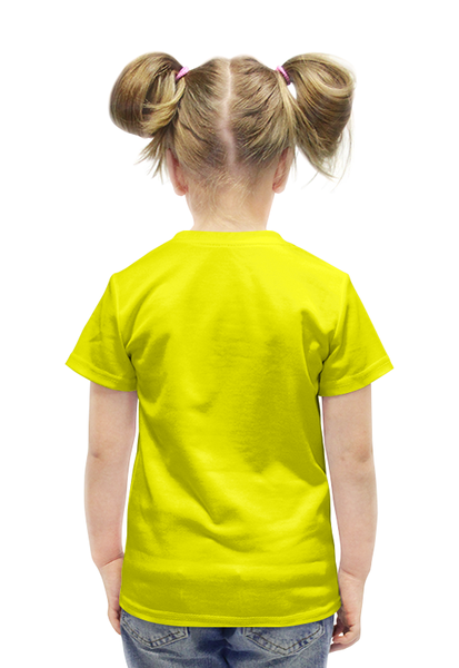Заказать детскую футболку в Москве. Футболка с полной запечаткой для девочек Карандаш от svetlanas - готовые дизайны и нанесение принтов.