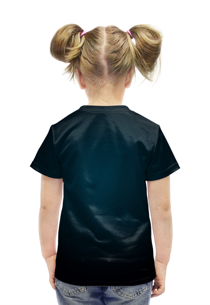 Заказать детскую футболку в Москве. Футболка с полной запечаткой для девочек Фэнтези от ПРИНТЫ ПЕЧАТЬ  - готовые дизайны и нанесение принтов.