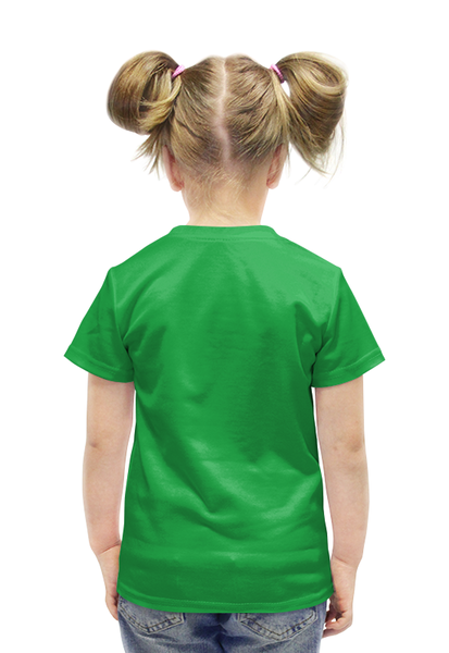 Заказать детскую футболку в Москве. Футболка с полной запечаткой для девочек Octopus / Осьминог от crash - готовые дизайны и нанесение принтов.