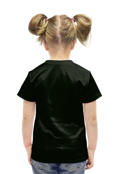Заказать детскую футболку в Москве. Футболка с полной запечаткой для девочек Бойцовский клуб от scoopysmith - готовые дизайны и нанесение принтов.