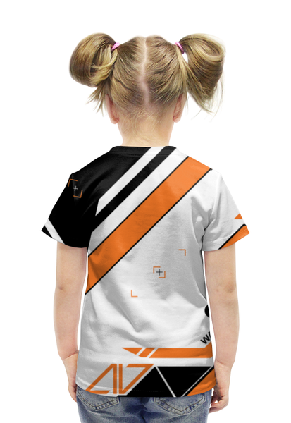 Заказать детскую футболку в Москве. Футболка с полной запечаткой для девочек Asiimov от CoolDesign - готовые дизайны и нанесение принтов.