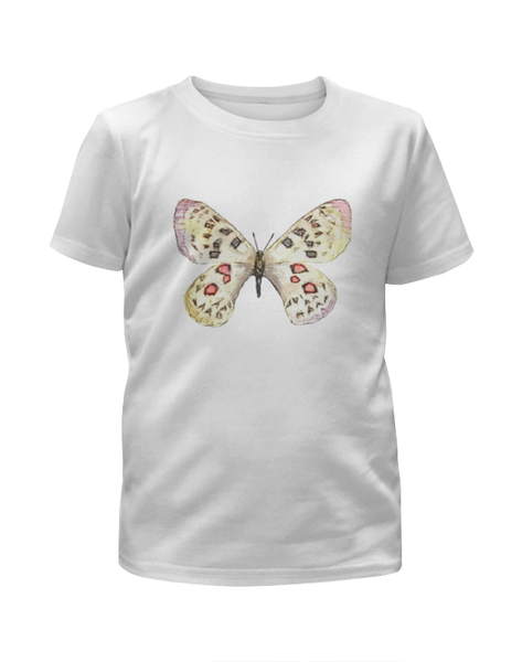 Заказать детскую футболку в Москве. Футболка с полной запечаткой для девочек Бабочка от THE_NISE  - готовые дизайны и нанесение принтов.