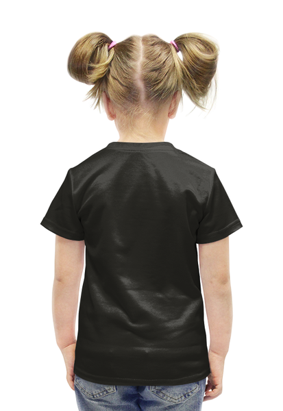 Заказать детскую футболку в Москве. Футболка с полной запечаткой для девочек Money от THE_NISE  - готовые дизайны и нанесение принтов.