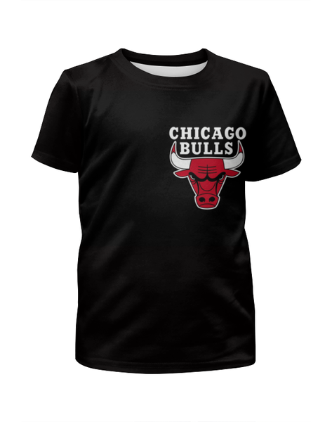 Заказать детскую футболку в Москве. Футболка с полной запечаткой для девочек Chicago B. от O Y - готовые дизайны и нанесение принтов.