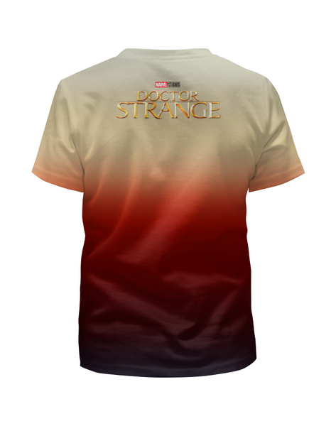 Заказать детскую футболку в Москве. Футболка с полной запечаткой для девочек  Doctor Strange       от T-shirt print  - готовые дизайны и нанесение принтов.