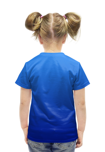 Заказать детскую футболку в Москве. Футболка с полной запечаткой для девочек СССР    от T-shirt print  - готовые дизайны и нанесение принтов.