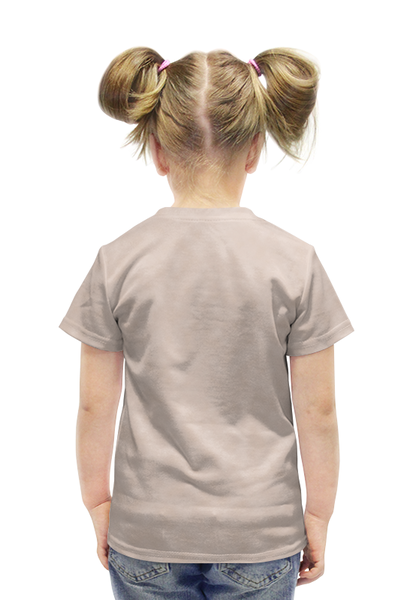 Заказать детскую футболку в Москве. Футболка с полной запечаткой для девочек Панда от valezar - готовые дизайны и нанесение принтов.
