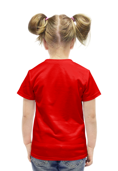 Заказать детскую футболку в Москве. Футболка с полной запечаткой для девочек Camp crystal lake от ПРИНТЫ ПЕЧАТЬ  - готовые дизайны и нанесение принтов.
