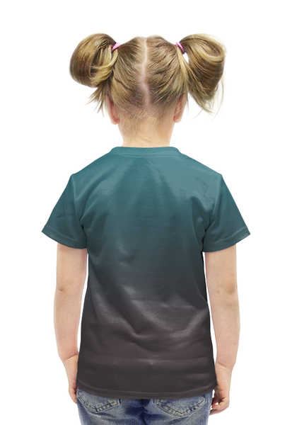 Заказать детскую футболку в Москве. Футболка с полной запечаткой для девочек Lionel  Messi от T-shirt print  - готовые дизайны и нанесение принтов.