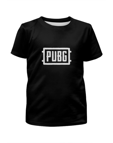 Заказать детскую футболку в Москве. Футболка с полной запечаткой для девочек игра PUBG от THE_NISE  - готовые дизайны и нанесение принтов.