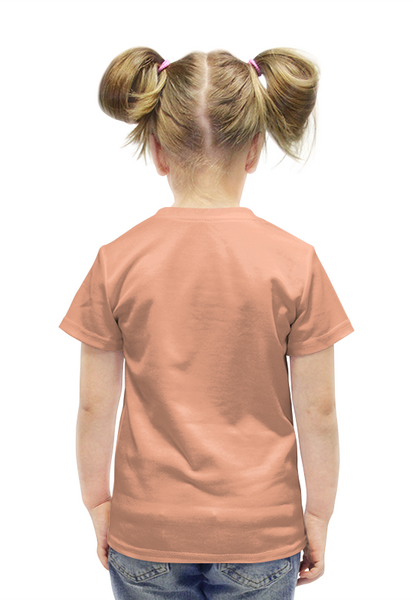Заказать детскую футболку в Москве. Футболка с полной запечаткой для девочек ЛИСА ФАНТАЗИЙНАЯ от ELENA ZHARINOVA - готовые дизайны и нанесение принтов.