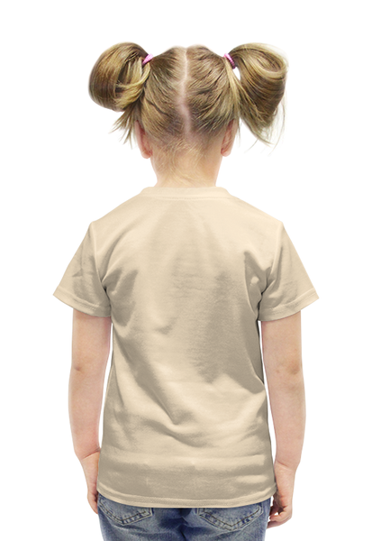 Заказать детскую футболку в Москве. Футболка с полной запечаткой для девочек Две Утопии  от nichipka - готовые дизайны и нанесение принтов.