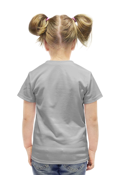 Заказать детскую футболку в Москве. Футболка с полной запечаткой для девочек Велосипедисты от ПРИНТЫ ПЕЧАТЬ  - готовые дизайны и нанесение принтов.