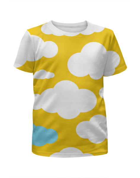 Заказать детскую футболку в Москве. Футболка с полной запечаткой для девочек Кавай от Asparagus Lab + Masha Saunders - готовые дизайны и нанесение принтов.
